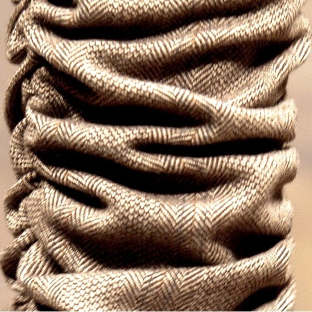 Ralph Lauren Fall ‘03 Collection Tweed Melange Cashmere Blend Ruched Trouser - Picture 5 of 15